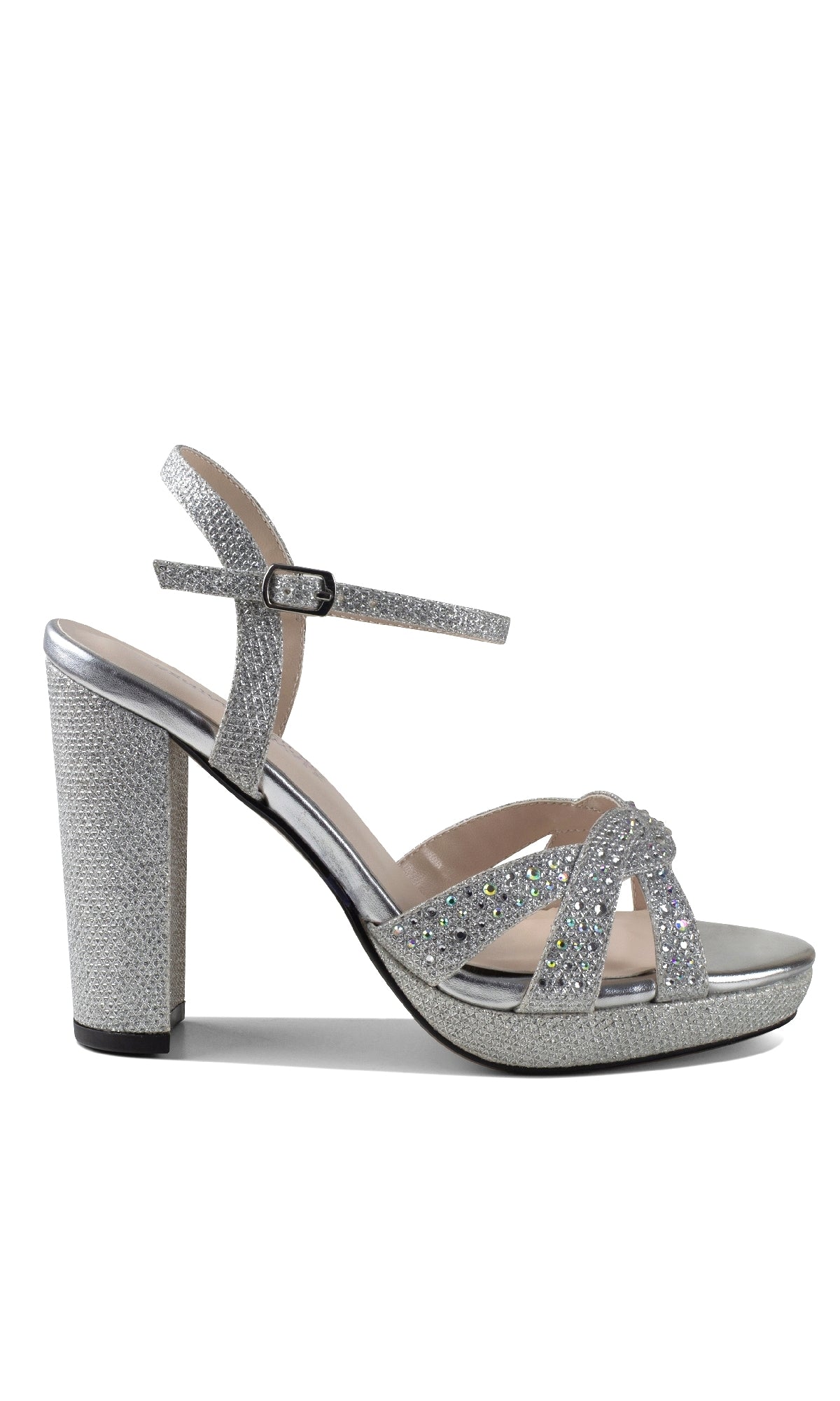 Ava Silver Prom Shoes: Touch Ups 4633