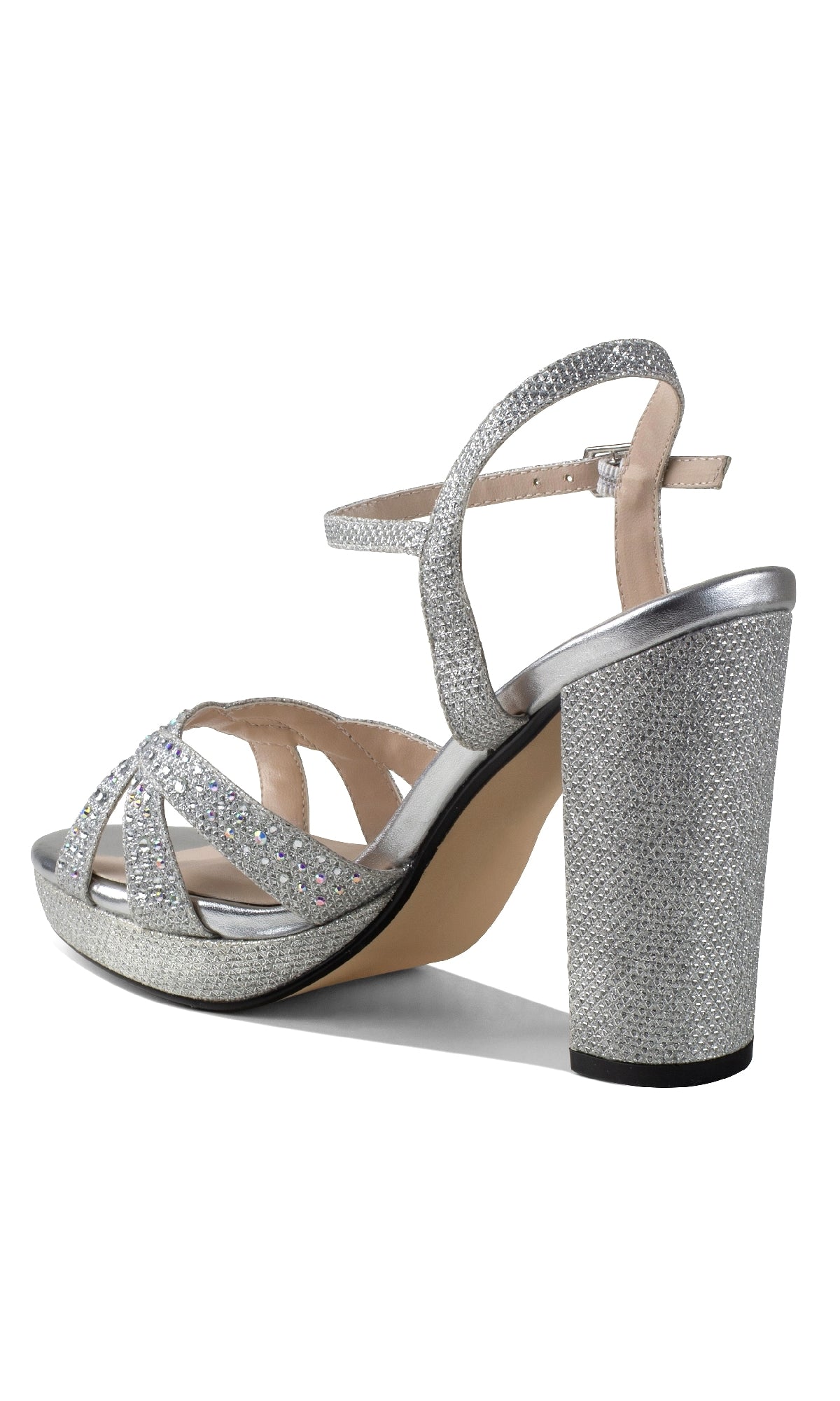 Ava Silver Prom Shoes: Touch Ups 4633