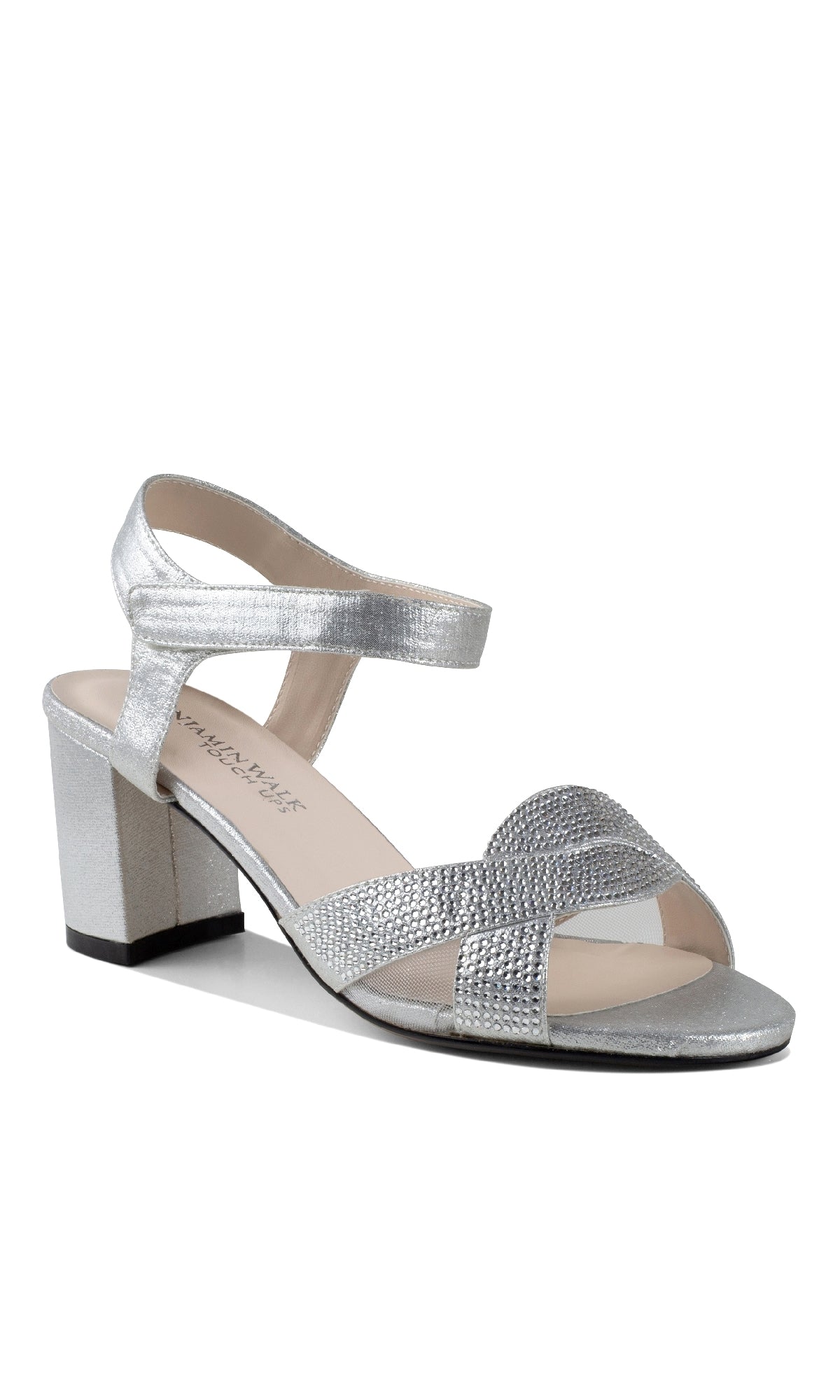 Cam Silver Shimmer Prom Dress Shoes: Touch Ups 4638