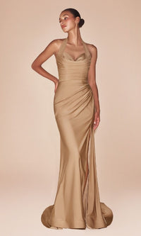 Long Prom Dress: Ladivine CD796