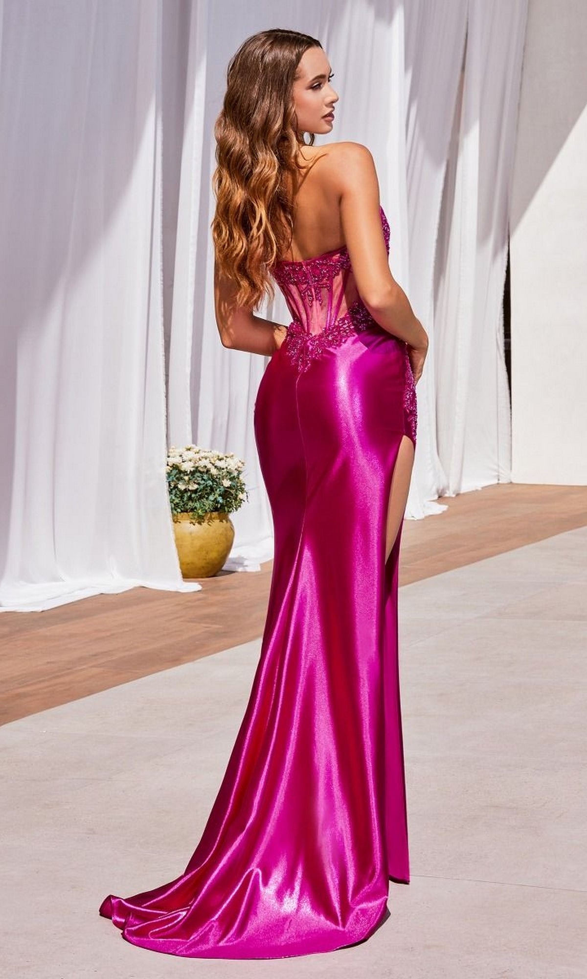 Ladivine CDS489 Long Prom Dress - PromGirl