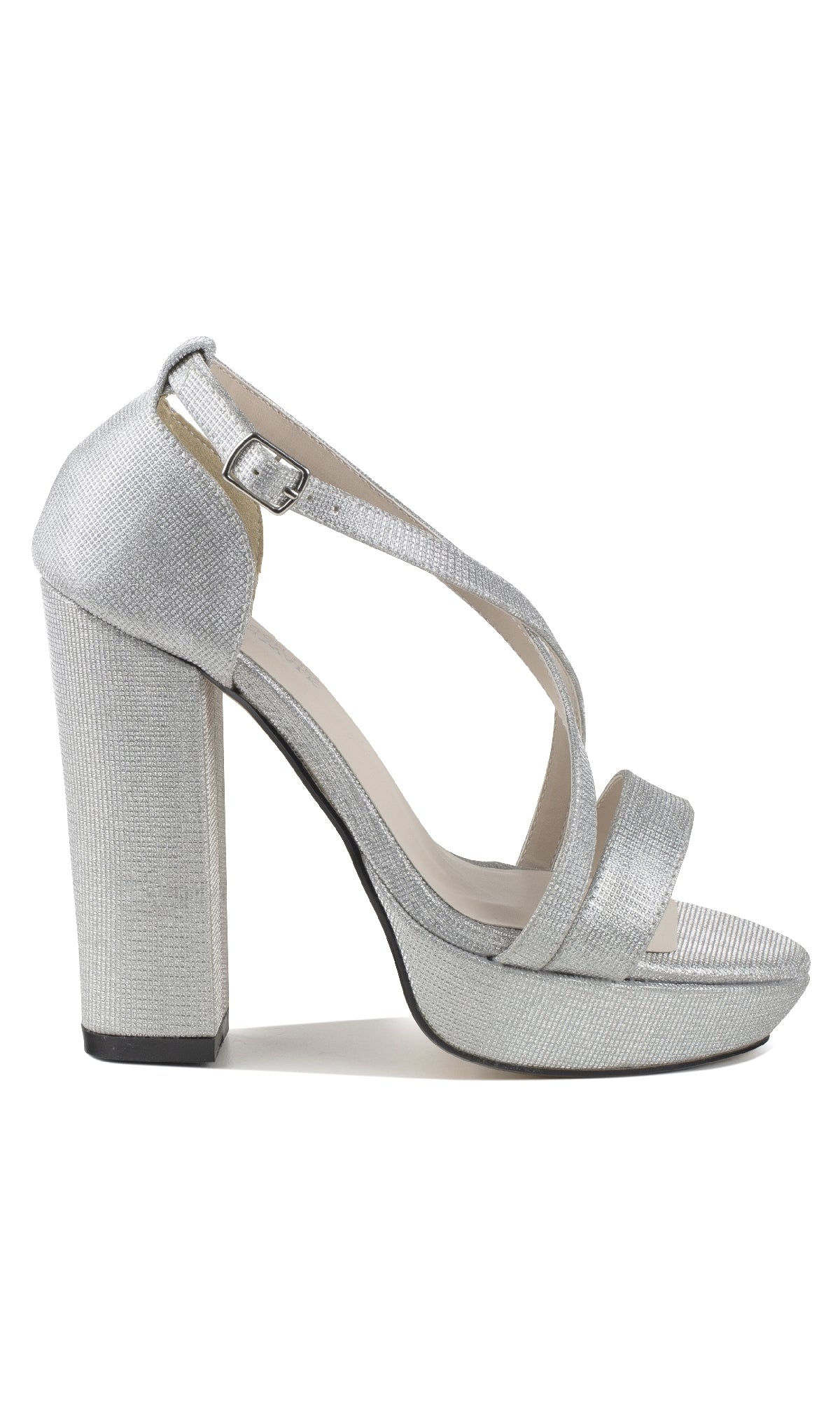 Chloe Silver Shimmer Prom Shoes: Touch Ups 4647