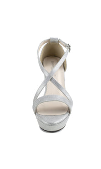 Chloe Silver Shimmer Prom Shoes: Touch Ups 4647