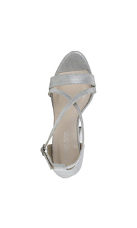 Chloe Silver Shimmer Prom Shoes: Touch Ups 4647