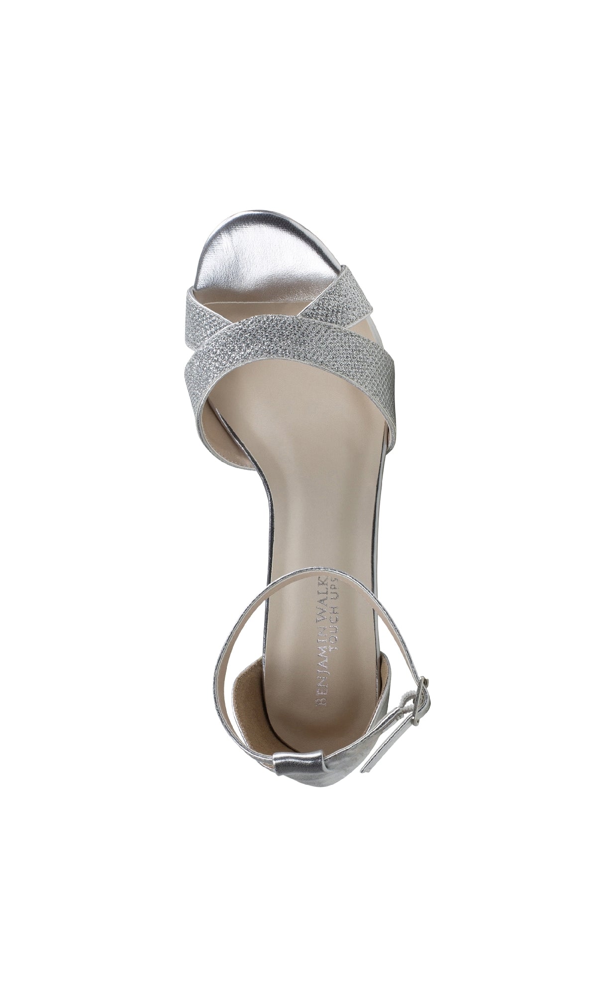 Clementine Silver Glitter Prom Shoes: Touch Ups 4613