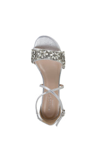 Evangeline Silver Prom Shoes: Paradox London P2201