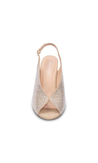 Glory Champagne Prom Shoes: Paradox London P2301