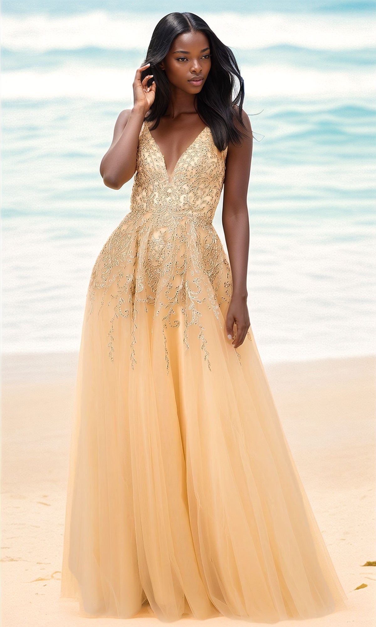 Black Gold Sleeveless Sexy Wedding Gowns 2021 Latest Design Beading  Sequined Wedding Dresses Real Photo Custom Made Hm66741 - Wedding Dresses -  AliExpress