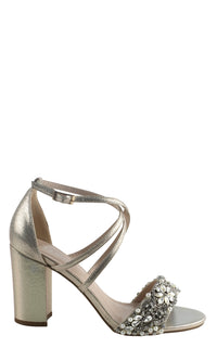 Hira Champagne Prom Shoes: Paradox London P2102