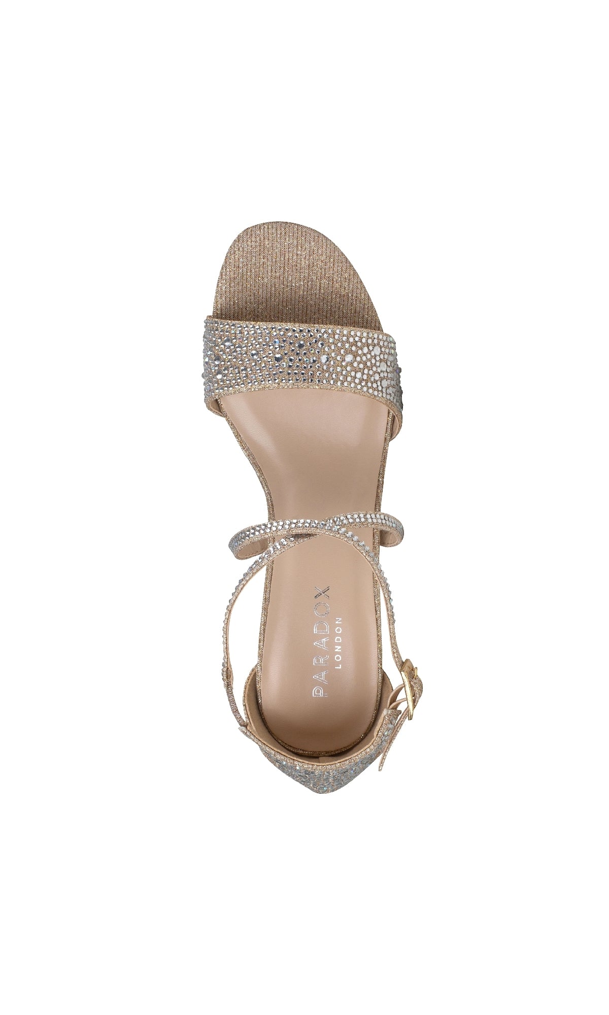 Ines Champagne Prom Shoes: Paradox London P2212