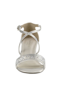 Ines Ivory Satin Prom Shoes: Paradox London P2224