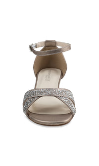 Iris Champagne Wedge Prom Shoes: Touch Ups 4627