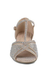 Janelle Champagne Prom Shoes: Paradox London P2209