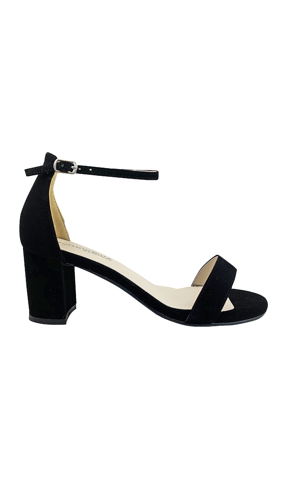 January Black Suede Prom Shoes: Dyeables 4369