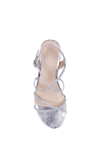 Kadie Silver Prom Shoes: Paradox London P1803