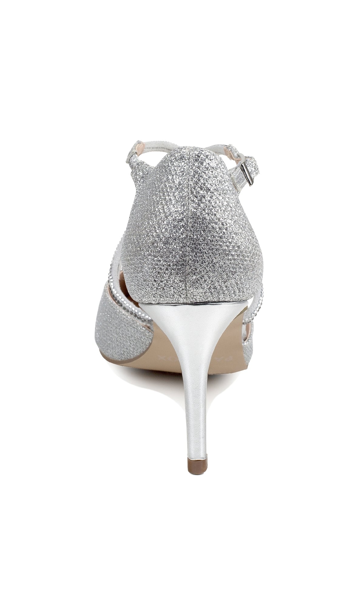 Kennedy Silver Prom Shoes: Paradox London P2237