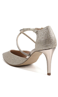 Kennedy Champagne Prom Shoes: Paradox London P2238