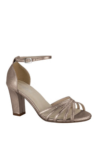 Lauren Champagne Metallic Prom Shoes: Touch Ups 4559