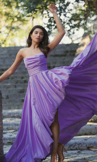 Strapless Balloon Prom Dress: Mac Duggal 11685