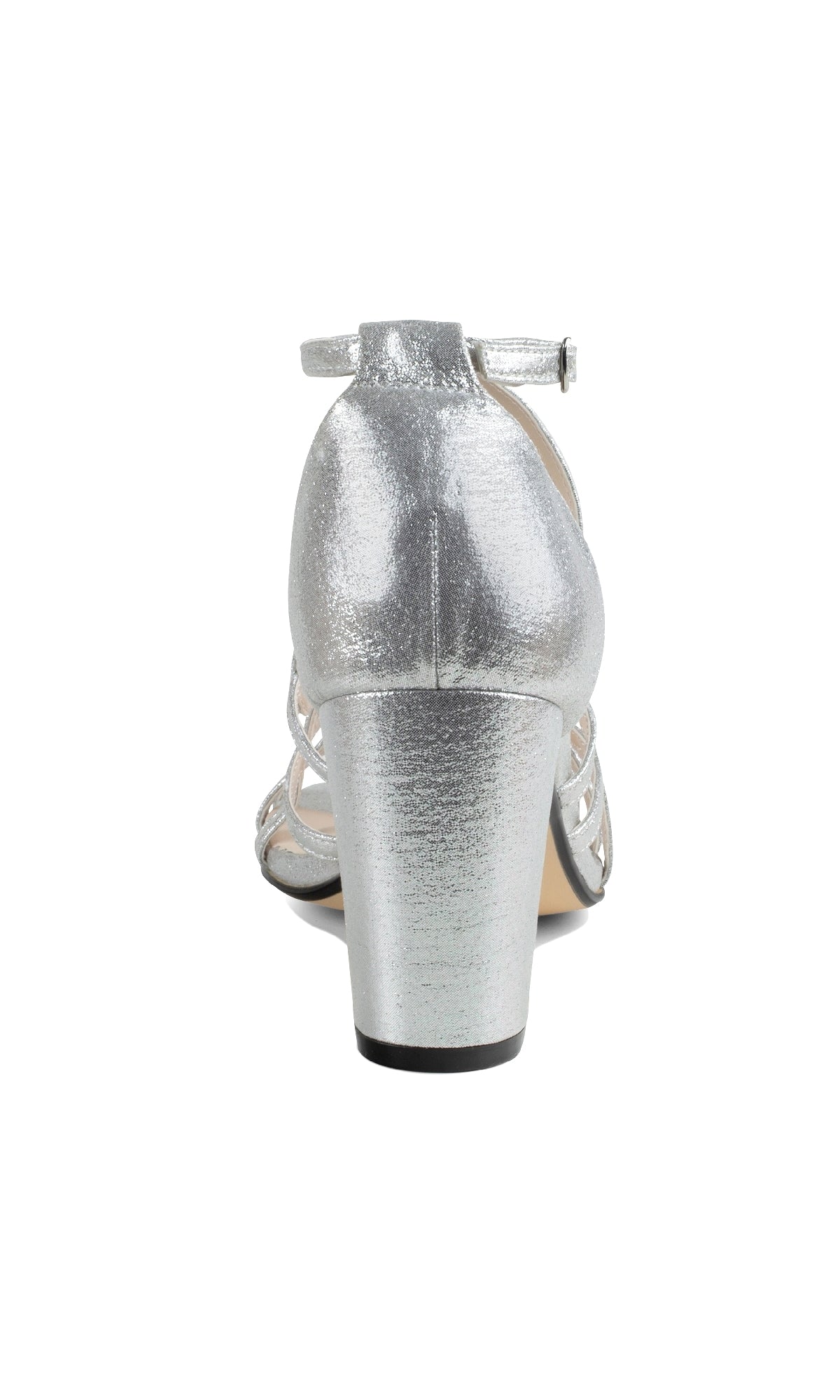 Lupe Silver Shimmer Prom Dress Shoes: Touch Ups 4621