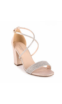 Mackenzie Champagne Prom Shoes: Paradox London P2024