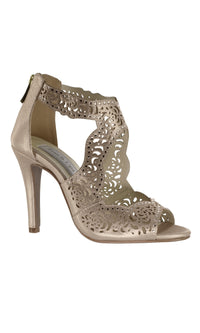 Margot Champagne Shimmer Prom Shoes: Touch Ups 4297