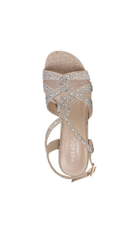 Nadia Champagne Prom Shoes: Paradox London P2207