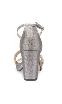 Parker Pewter Glitter Prom Shoes: Touch Ups 4658