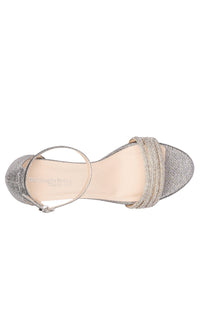 Parker Pewter Glitter Prom Shoes: Touch Ups 4658