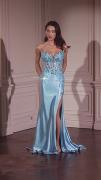 Long Prom Dress: Ladivine KV1112