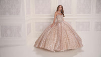 Strapless Quinceanera Dress: Princesa PR22022