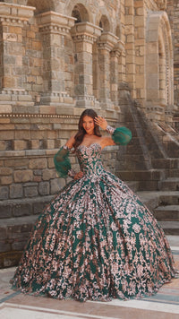 Sequin Quinceanera Dress: Amarra 54238