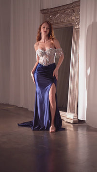 Long Prom Dress CD821 by Ladivine