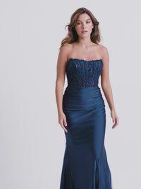 Corset Faviana Strapless Long Formal Dress 11081