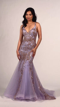 Colette Long Glitter Mermaid Prom Dress CL5109