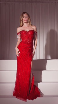 Long Prom Dress CD848 by Ladivine