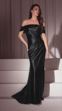 Long Prom Dress: Ladivine J877