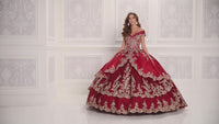 Satin Quinceanera Dress: Princesa PR22029