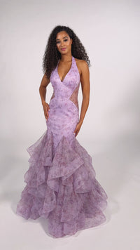 Colette Long Tiered Mermaid Prom Dress CL5234