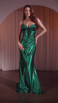 Long Prom Dress: Ladivine CC2397