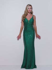 Heat Stone Faviana Long Prom Dress 11022