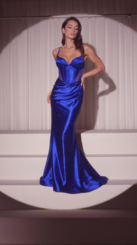 Long Prom Dress: Ladivine CC2397