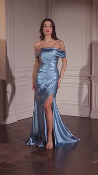 Long Prom Dress: Ladivine J877