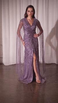 Long Formal Dress: Ladivine CD0239