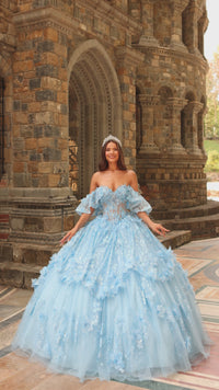 Off-the-Shoulder Quinceañera Dress: Amarra 54230