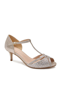 Seva Champagne Prom Shoes: Paradox London P1838