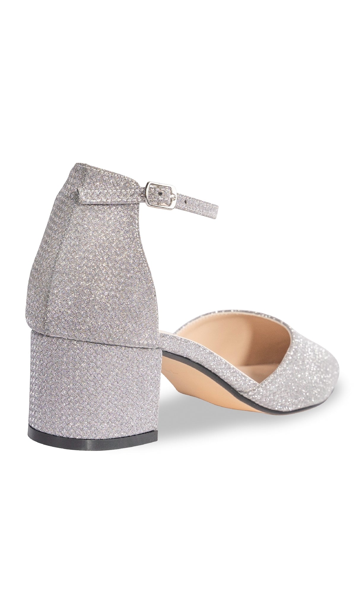 Tegan Silver Shimmer Prom Shoes: Touch Ups 4665