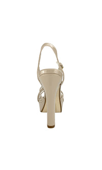 Wren Nude Metallic Prom Shoes: Touch Ups 4503