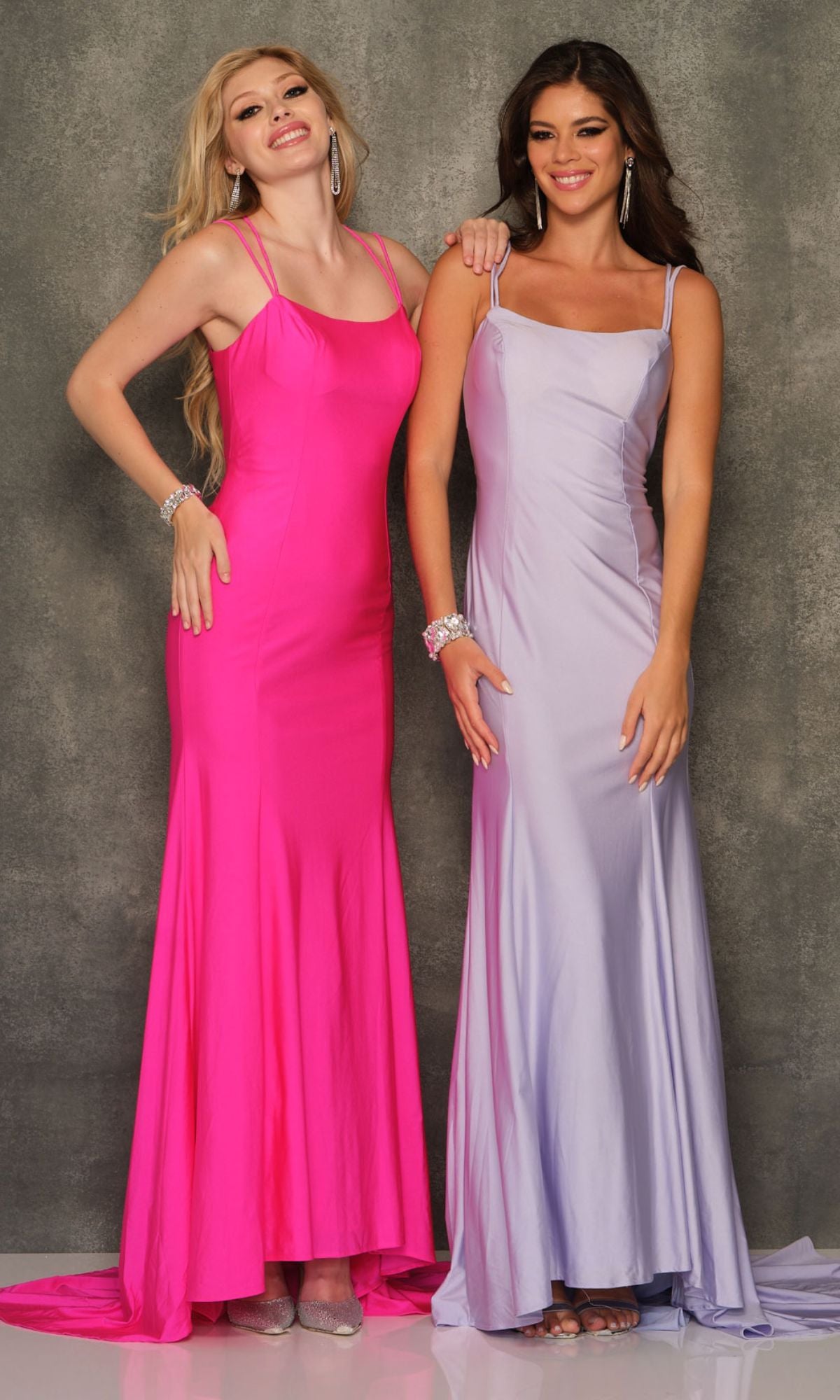 long cap sleeve prom dress by dave and johnny