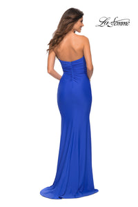 Strapless La Femme Long Sweetheart Prom Dress